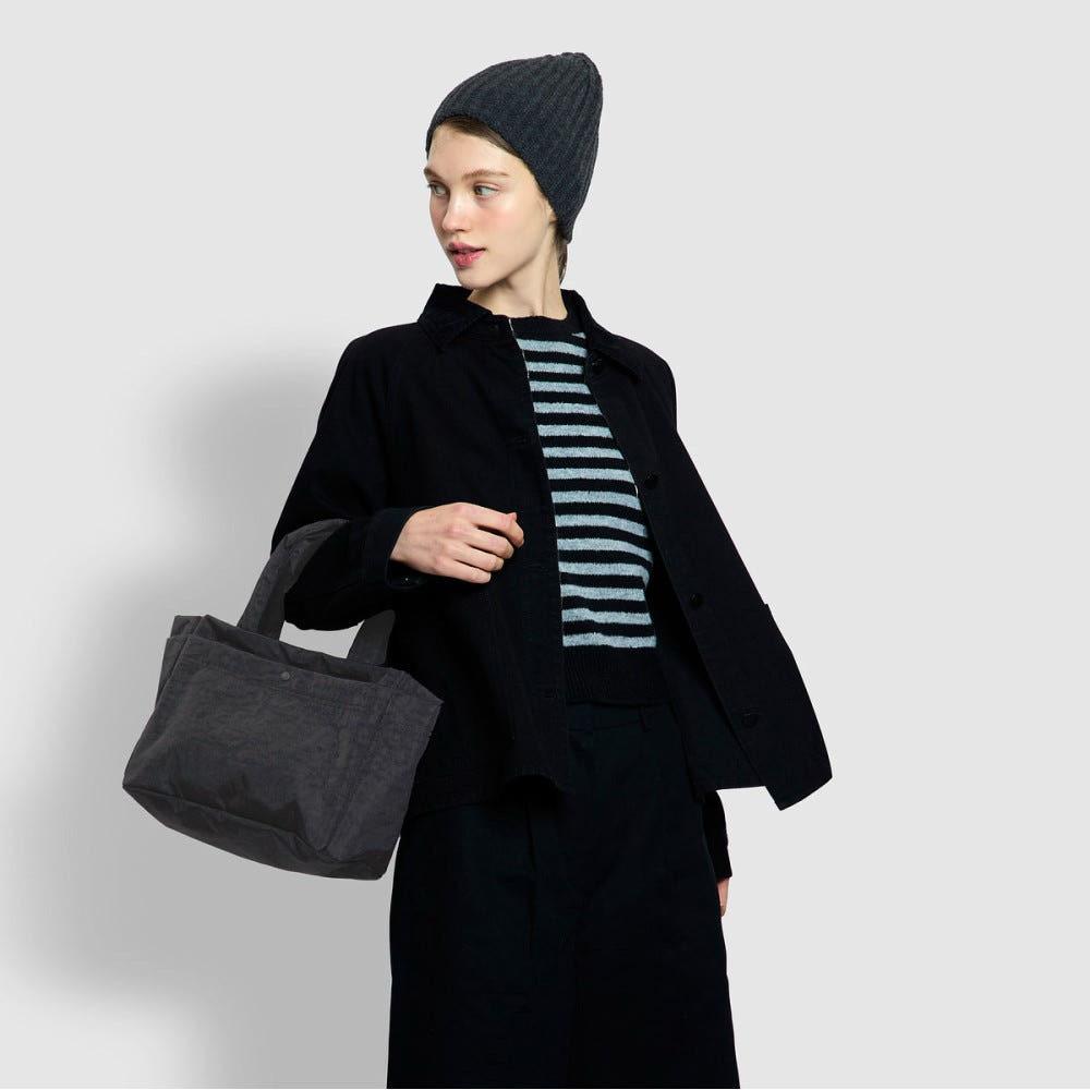 [JAJU/자주] 멀티 포켓 토트백_블랙