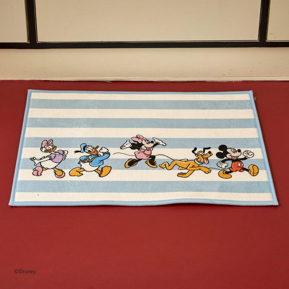 [디즈니] 미키와프렌즈 스퀘어 발매트 40x60cm