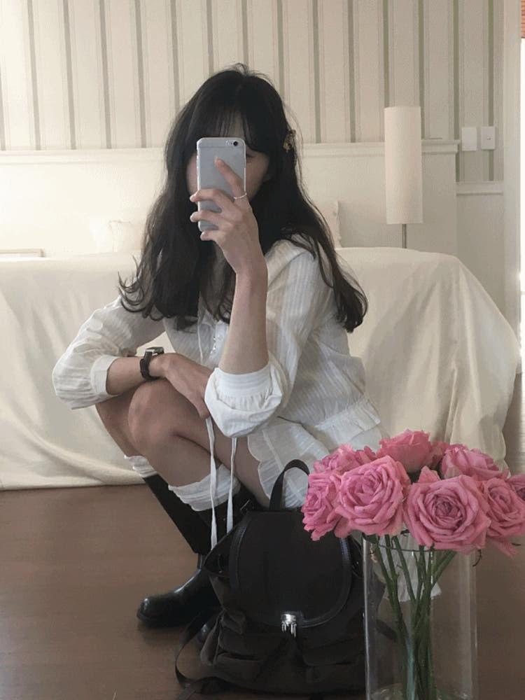 헤일리레이스 블라우스