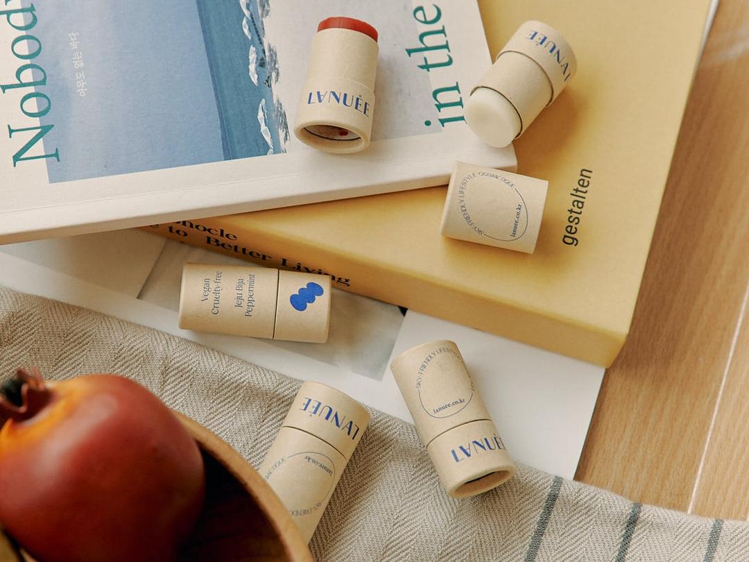 내입술은 맑게 지구에는 깨끗하게, 제주에서 만든 비건 립밤