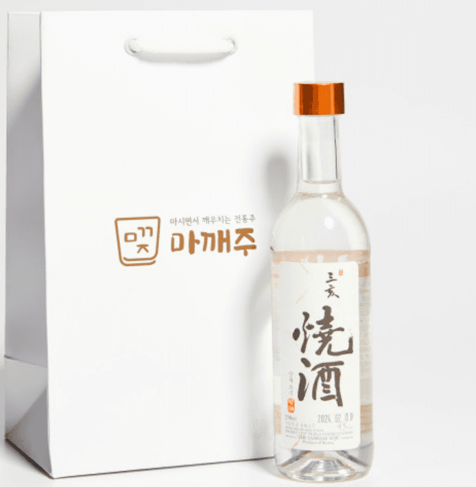 삼해소주 45도 250ml 삼해주 서울시 무형문화재 증류주 (선물 쇼핑백 포함)