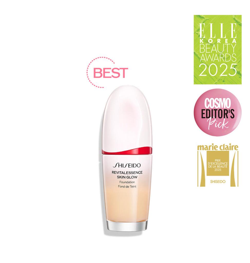 시세이도 리바이탈에센스 스킨 글로우 파운데이션 30ml 세트