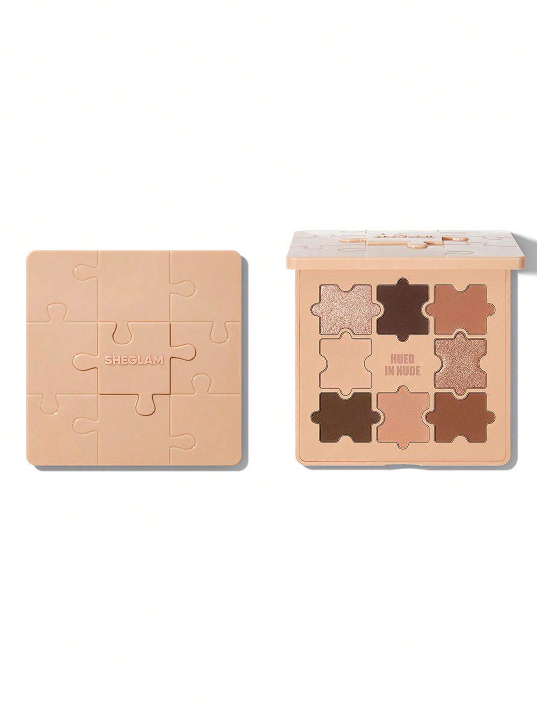 Jazy Jigsaw Eyeshadow Palette-Hued In Nude