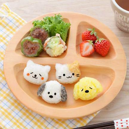 미니 주먹밥틀 세트 미니 강아지 고양이 김펀치 포함