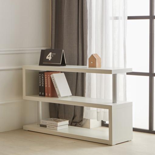 라이노 오픈 책장 파티션 책장 작은 미니 거실 낮은 책장