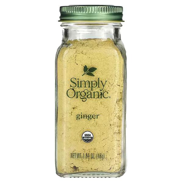 Simply Organic, Ginger, 1.64 oz (46 g)