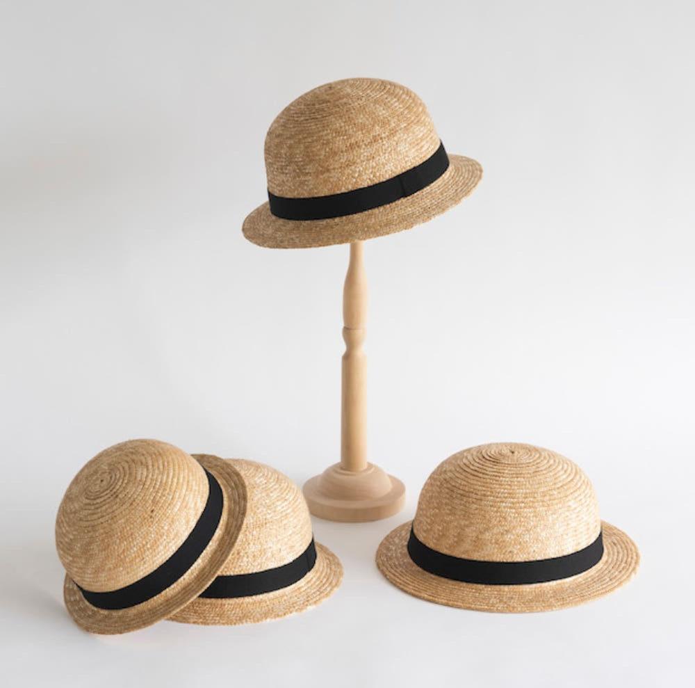 클라스카 무기와라보시 유아용 밀짚모자