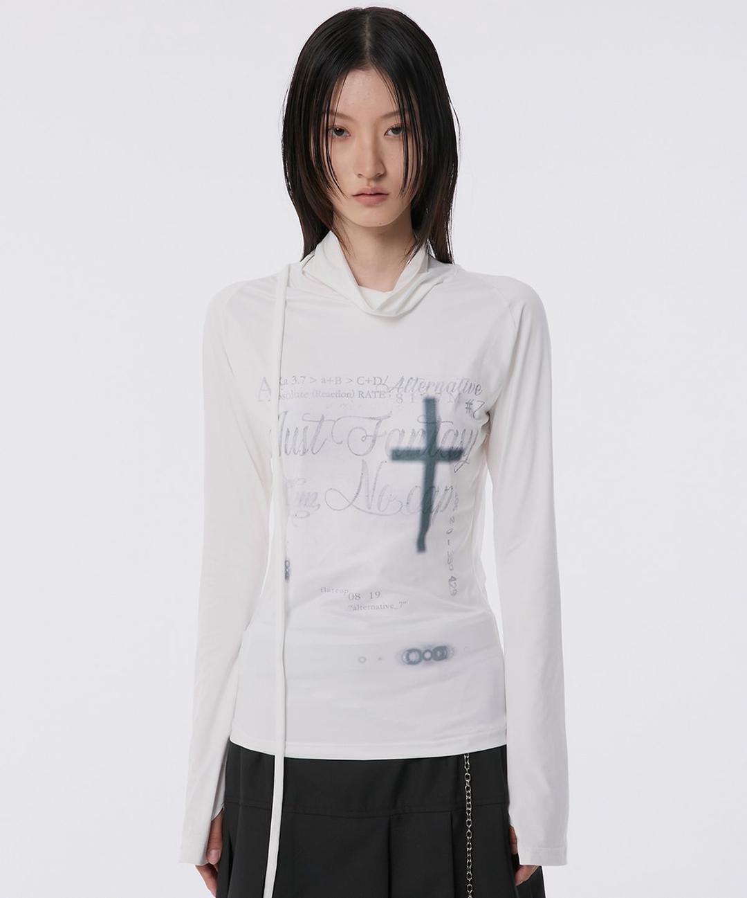 Turtleneck Long Sleeve (FL-136_White)