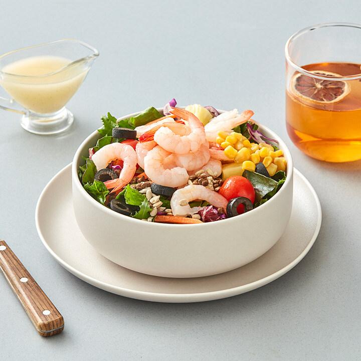 쉬림프 레몬파인 샐러드