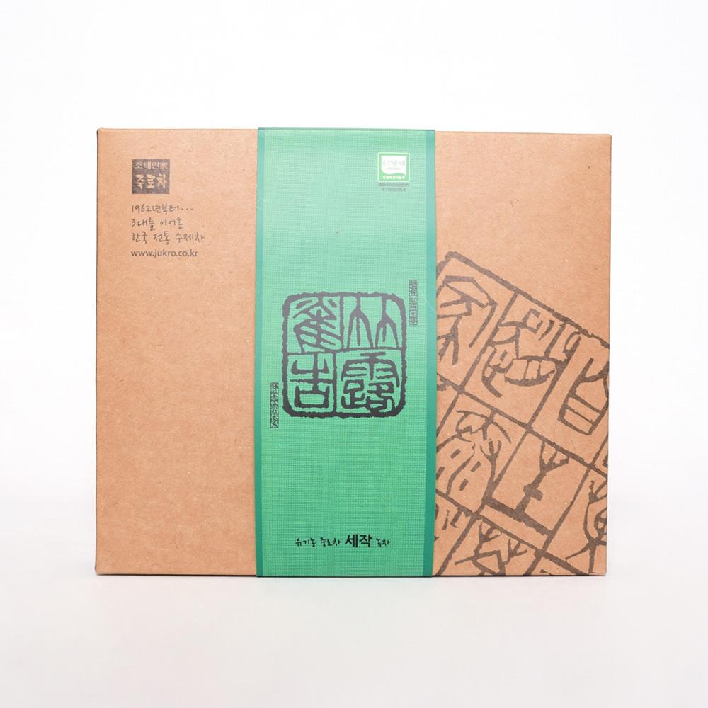 조태연가 죽로 유기농 수제녹차 세작 대 80g