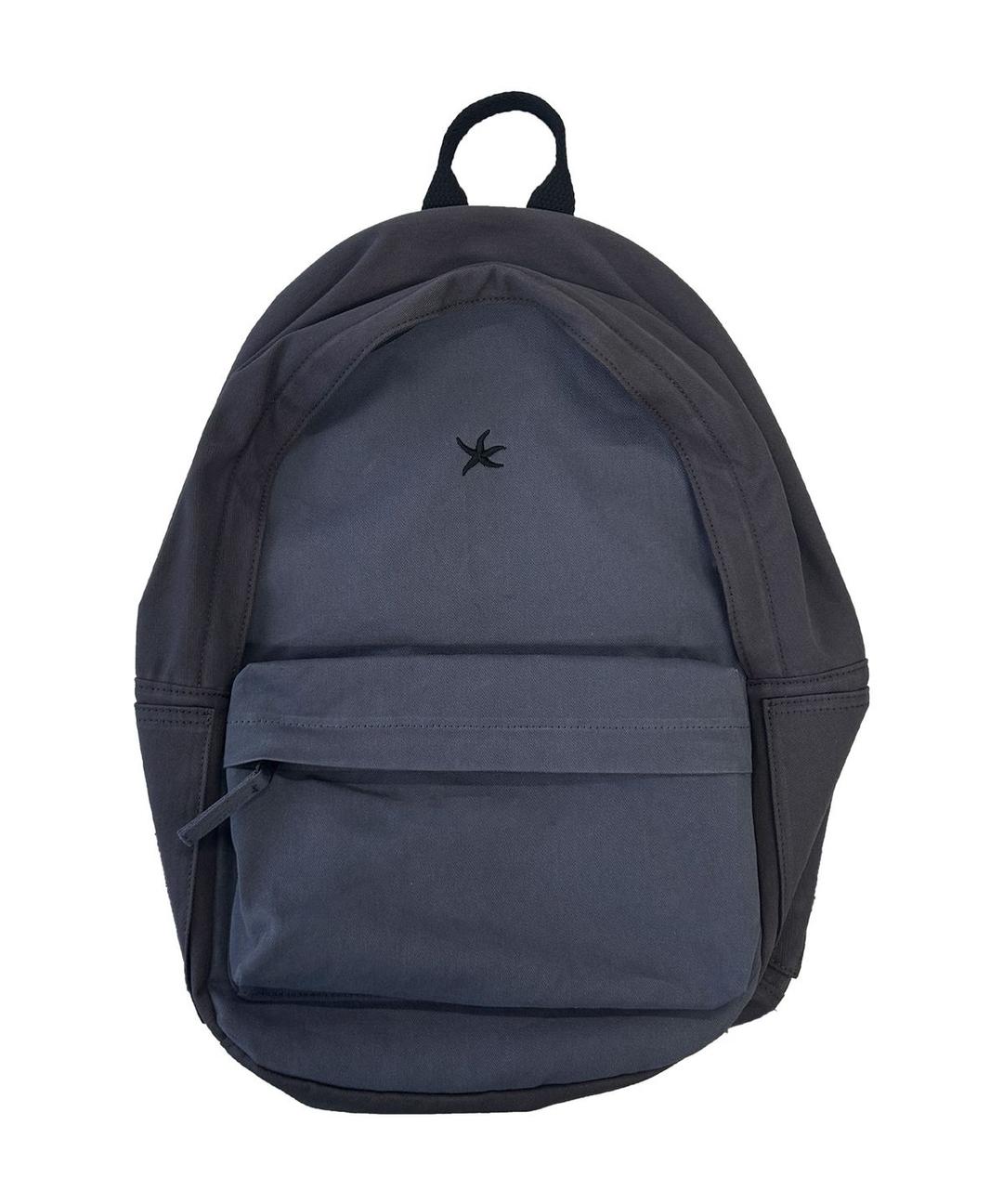 TCM starfish mini logo backpack (washed charcoal)