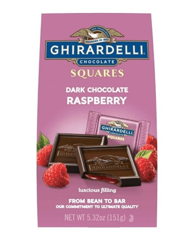 기라델리 초콜릿 스퀘어 151g 라즈베리맛