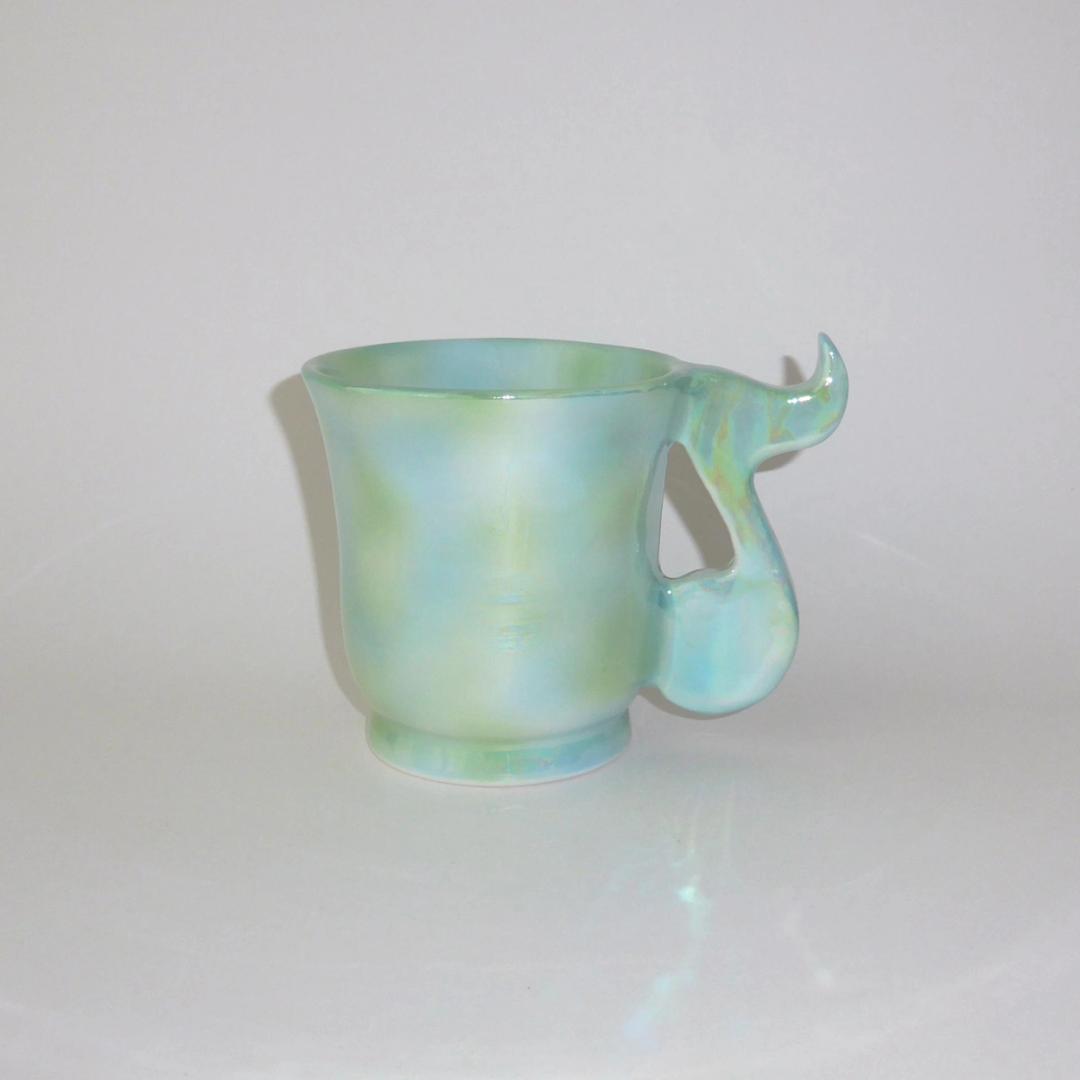 Note handle mug - earth