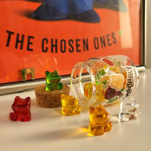 멜팅글리 미니 젤리 발발이 피규어 세트 장식 오브제