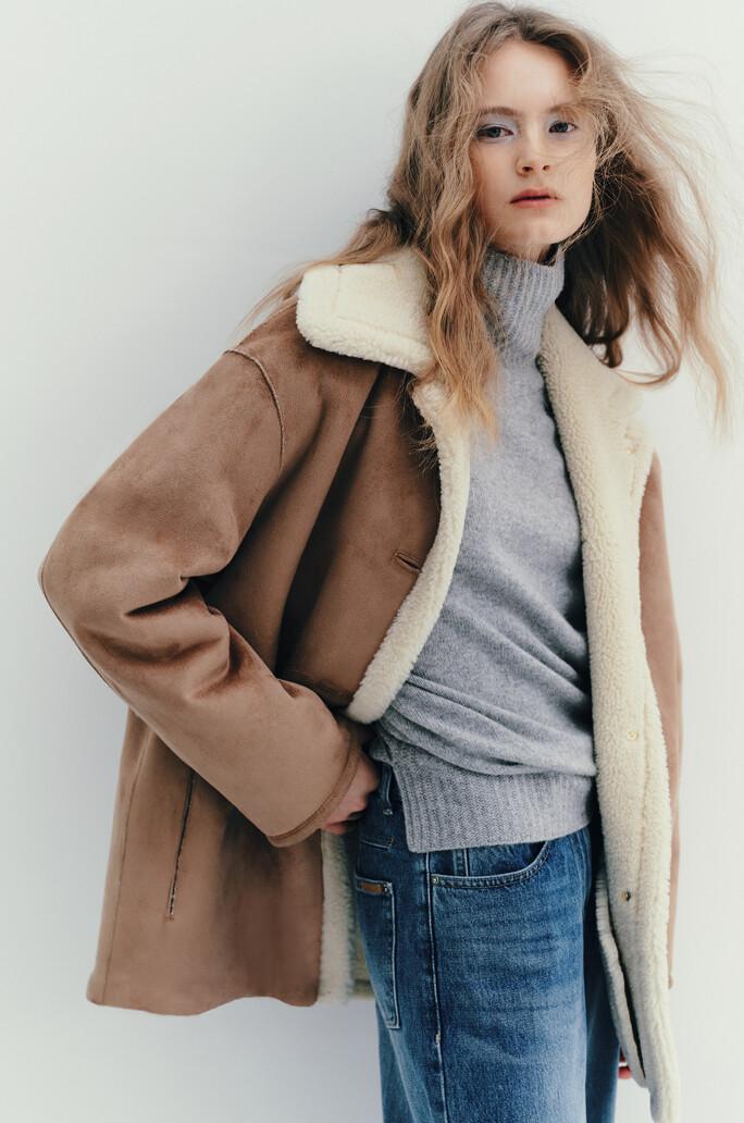 [SJSJ] collar mustang jacket