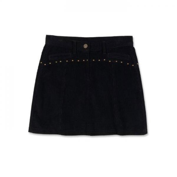 [스컬프터] Corduroy Stud Skirt CNSK0FL20