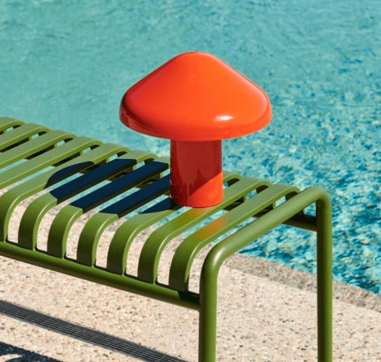 헤이 파오 포터블 테이블램프 HAY Pao Portable, Red