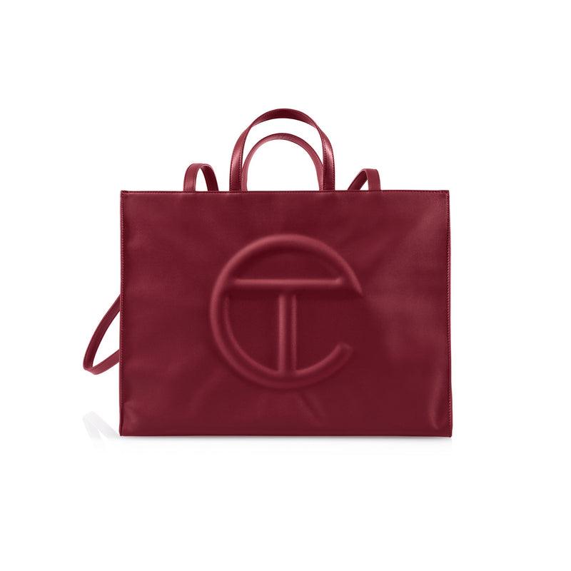 Large Shopping Bag - Oxblood – shop.telfar