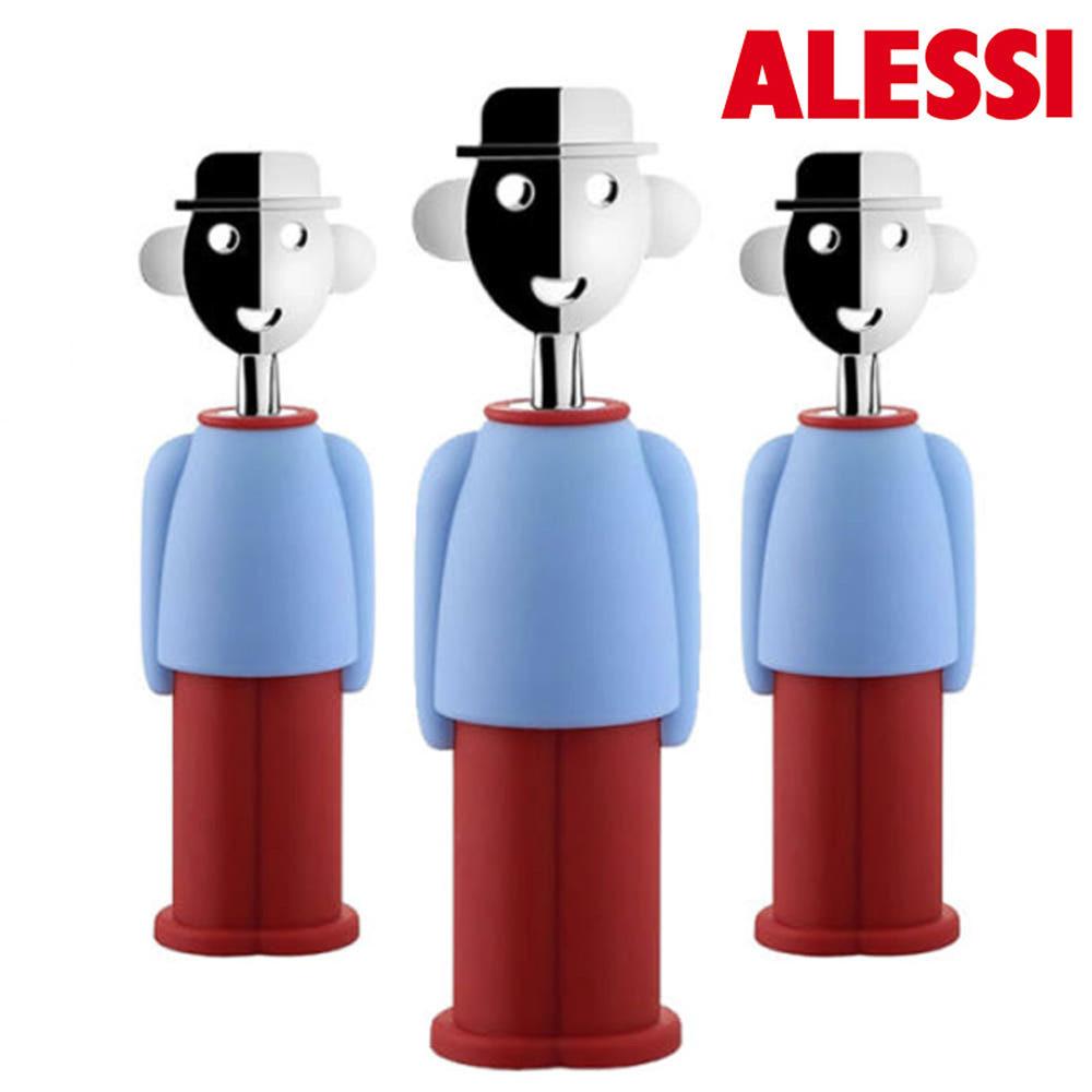 알레시 와인오프너 와인스크류 알렉산드로M 블루 레드