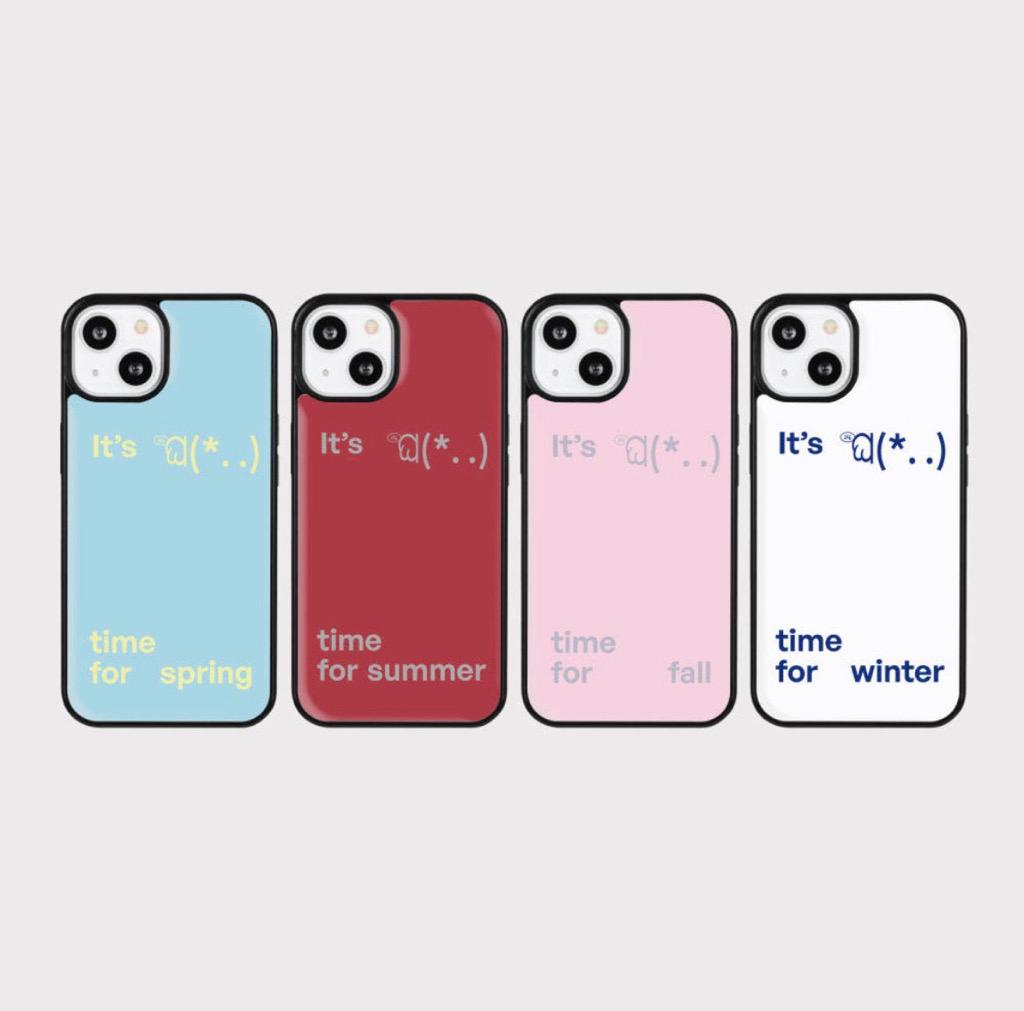 It's time for 에폭시 범퍼 폰케이스 (4types) iPhone 14