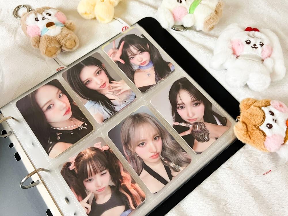 오타코 A5 와이드 바인더 5포켓 6포켓 깔끔한 디자인 포토카드 정리 3공 포카