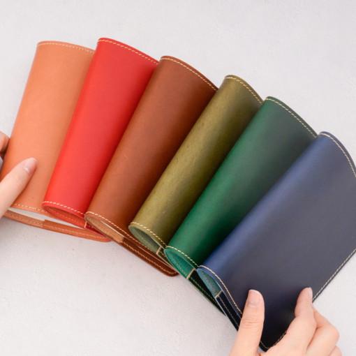 플랜커스 A6 천연 가죽 뷰테로 미니 다이어리 커버