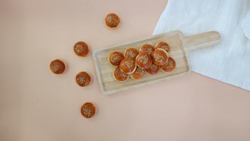 밤 만주빵 백앙금 가득 미니만주 만쥬한박스 80알 답례빵