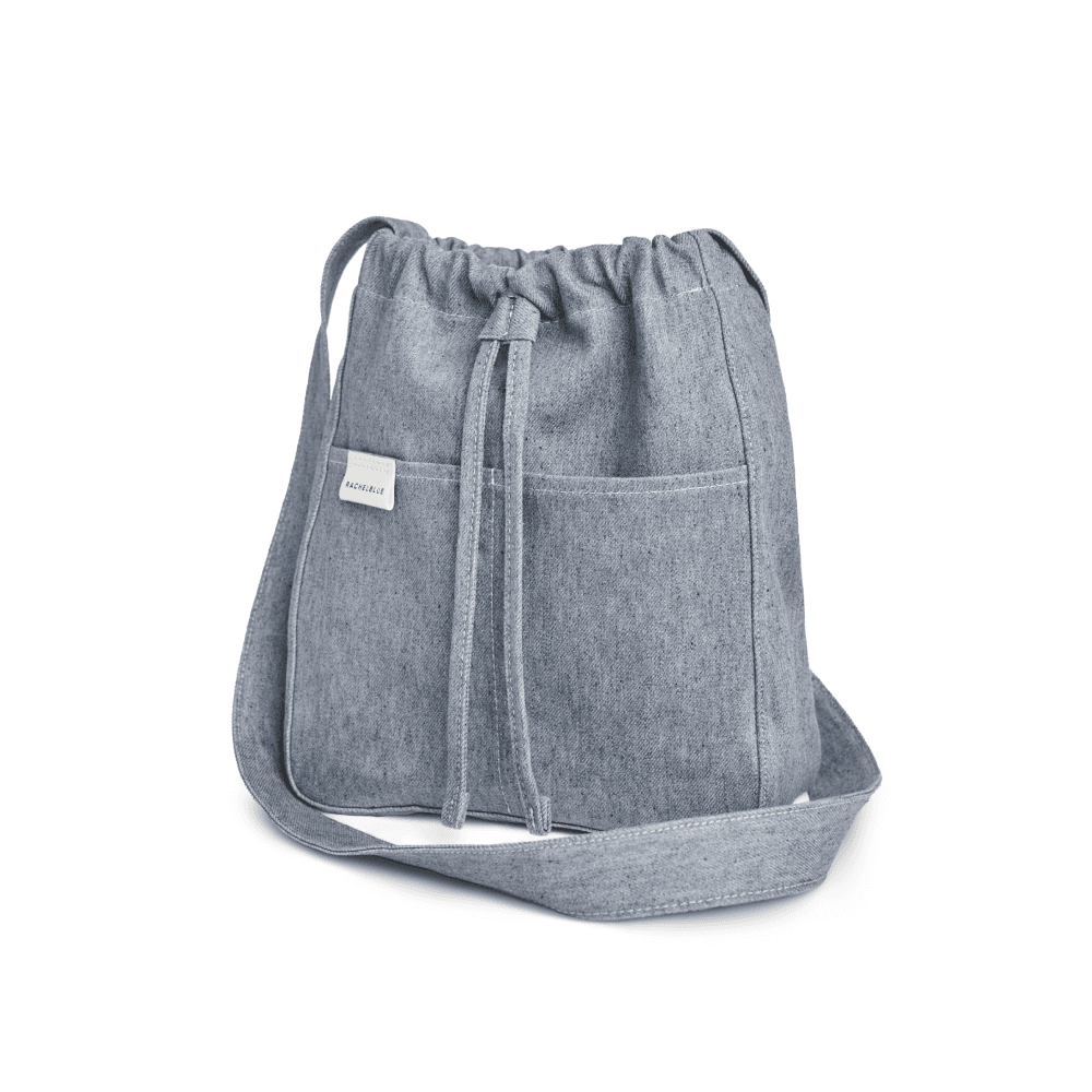 데님 럭키백 크로스 타입