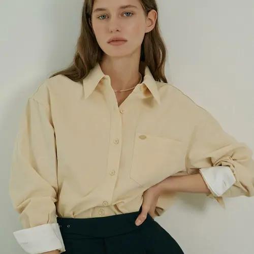 W Oxford French Shirt_Butter