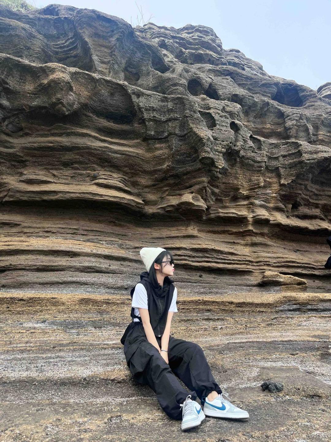 Y2K나일론 크롭 후드 조끼