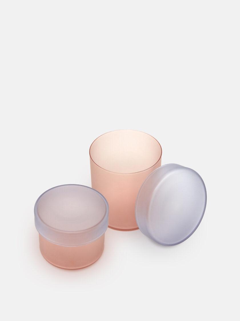 Color Canister – Gray & Pink