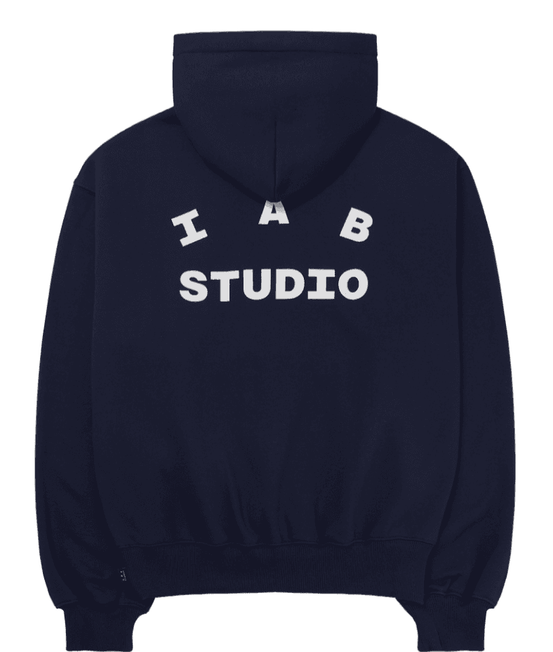 아이앤 스튜디오 아이앤 오리지널 후드 네이비