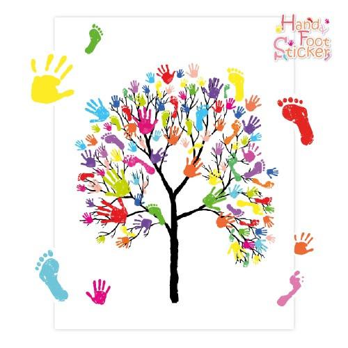 신우 손발 콜라주 스티커 652개 미술놀이