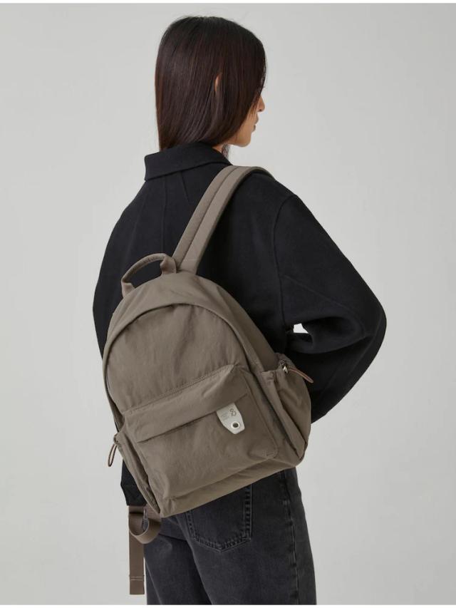 [4/5 예약배송] Daily Pocket Backpack S Cocoa