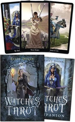 위치스 타로카드 영문북세트 Witches Tarot 아잉마법상점 마녀
