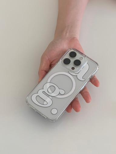 맥세이프 빅로고 케이스 l 아이폰 15pro