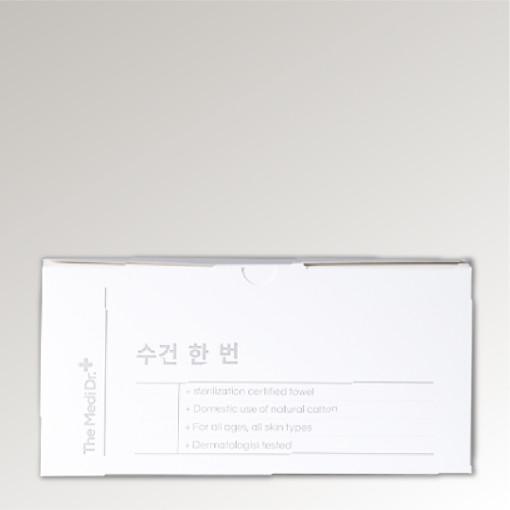 더메디닥터 멸균처리 페이스타올 일회용 수건한번 총 100매