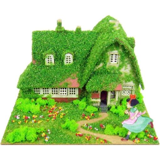 산케이 스튜디오 지브리 마녀 배달부 키키 오키노 저택 논스케일 종이 공예