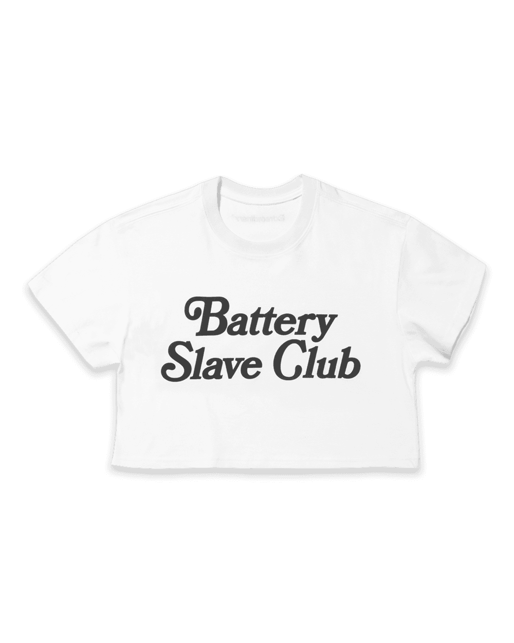 B.S.C CROP TEE [WHITE/EX22SU07200051]