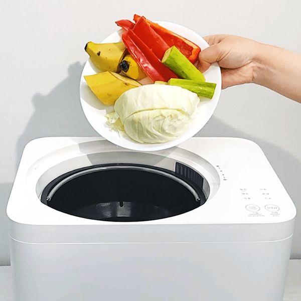 (혜택가29만원대)쉘퍼 뚜껑완전분리형 음식물 처리기 FO타입 가정용 4L 분쇄건조형 음쓰