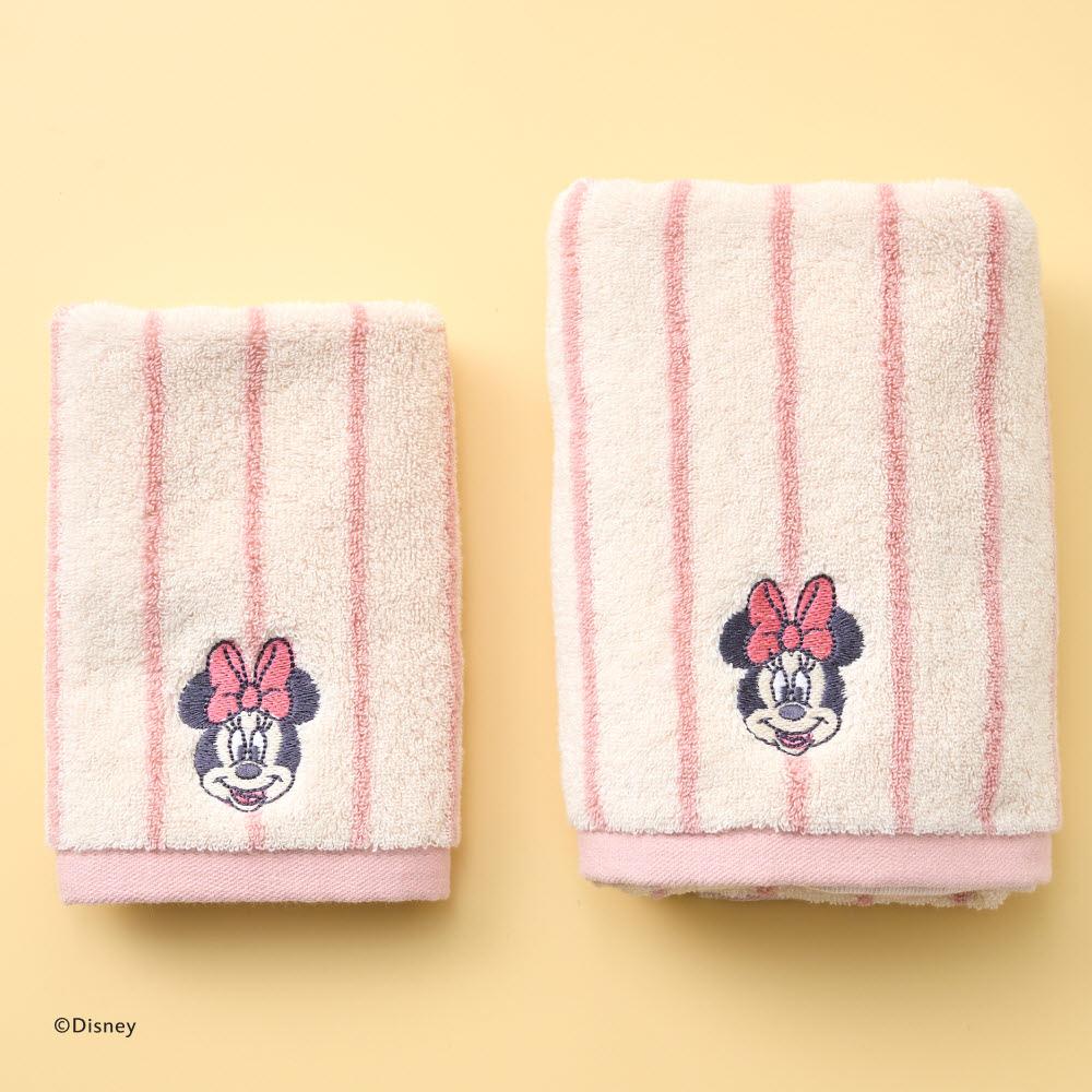 [디즈니] 스트라이프 핸드타월 미니 34X34cm 65g