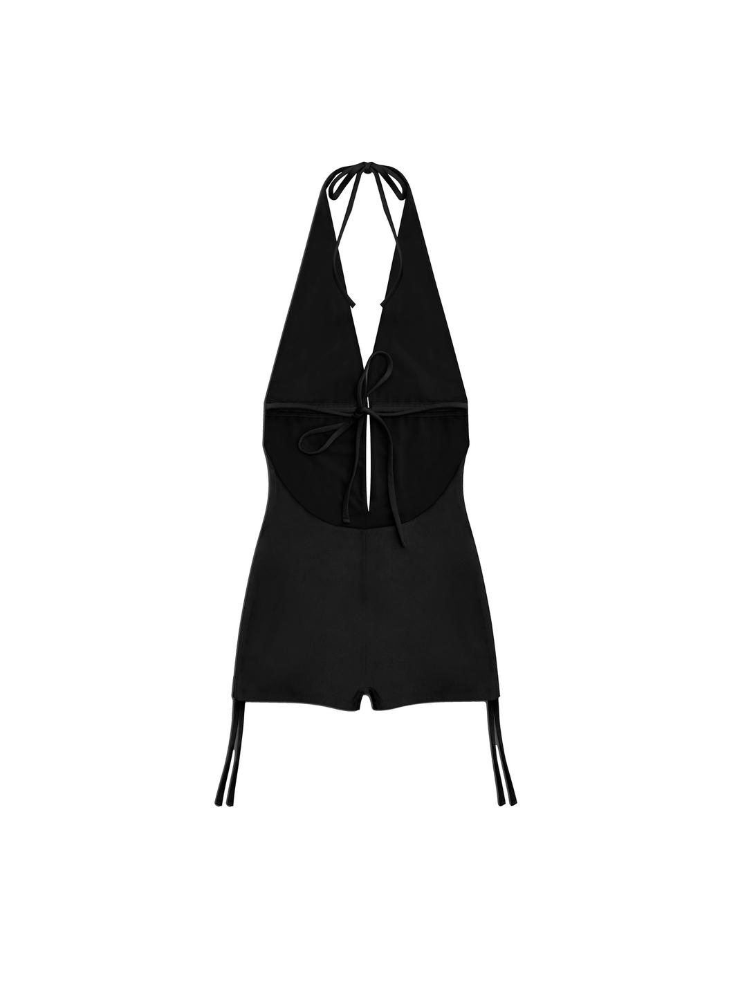 deep cut Romper