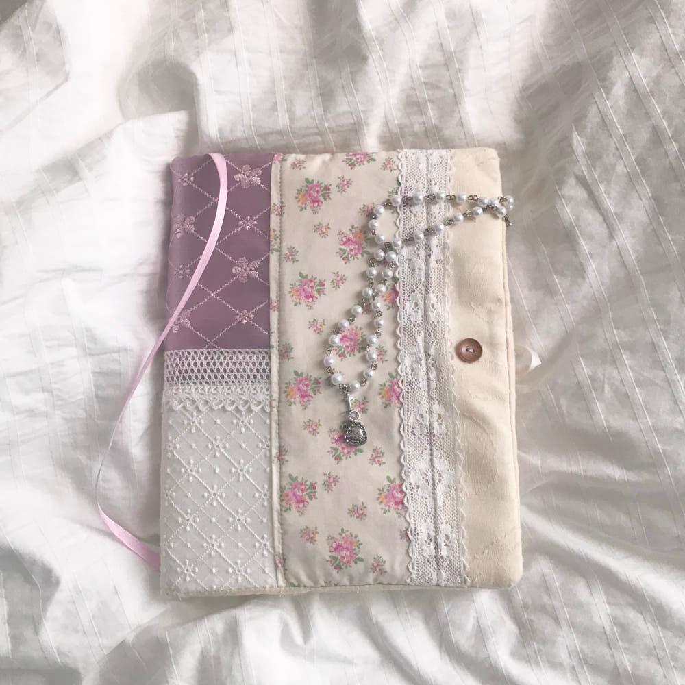 로맨틱 조각 book cover 핸드메이드 북커버