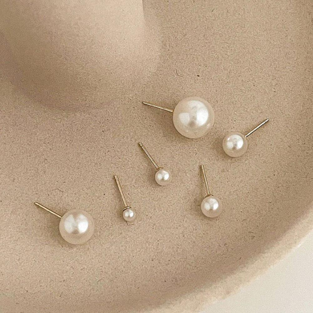 14k 골드 진주귀걸이