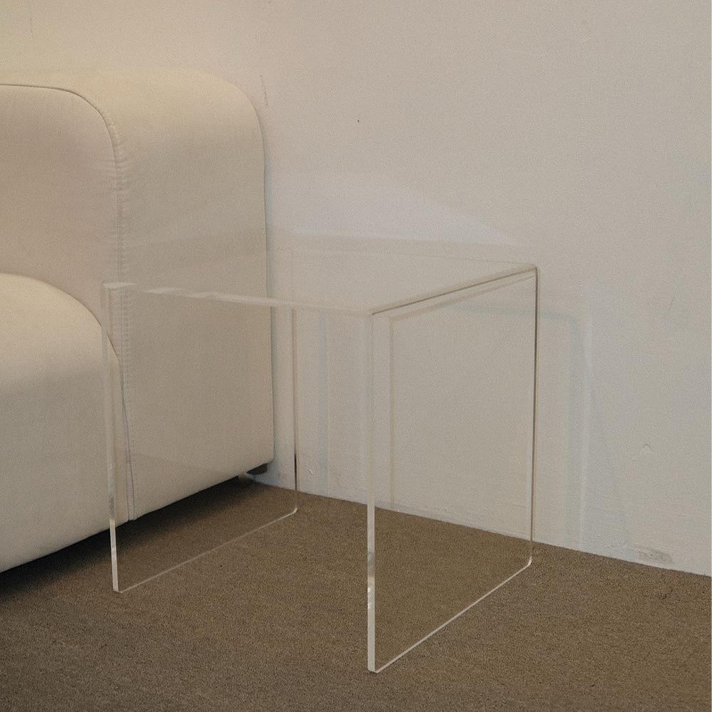 [낱개] 투명 모에움 아크릴 네스팅 테이블 (Clear) Acrylic Table