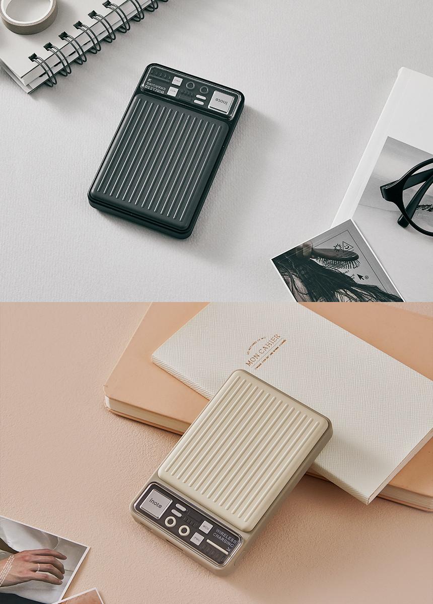 아이노트 맥세이프 10000mAh 무선 충전 보조배터리 에어팟 무선 충전