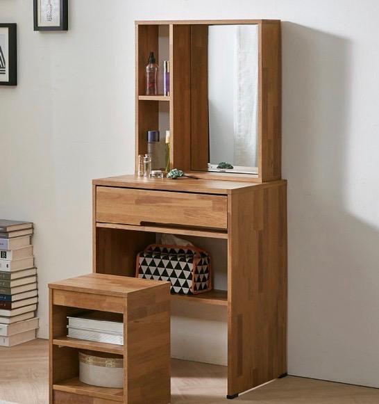 아미띠에 입식 화장대 600 멀바우