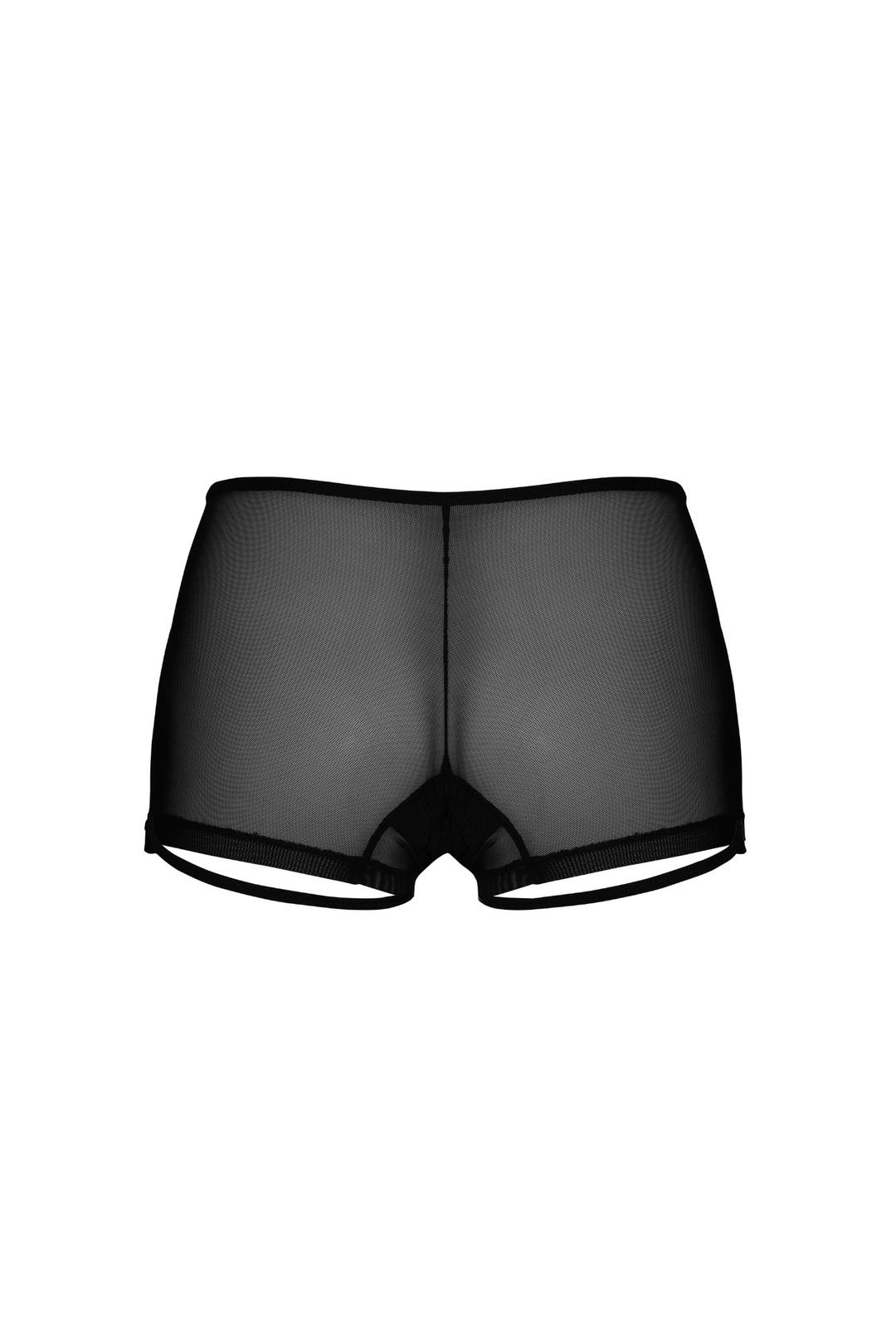 boyshorts mesh thong