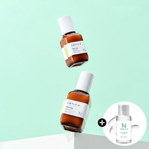 [미니토너 증정] 앰플엔 블레미샷 미백 기미잡티앰플 30ml (고농축 잡티세럼)