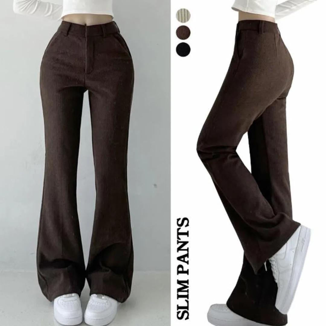 [숏,미디,롱/도톰융기모/~2XL] 제이닝 140/150/160 기장선택 겨울 기모 코듀로이 히든버튼 골덴 융기모안감 부츠컷 슬랙스 하이웨스트 기모 바지 당일